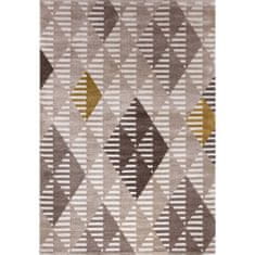 KJ-Festival Teppiche Kusový koberec Enjoy 840 Beige-Gold 120x170 cm