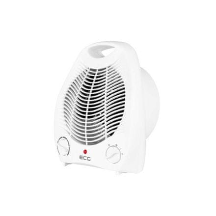 ECG Teplovzdušné ventilátor TV 3030 Heat R White