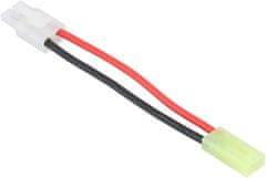 YUNIQUE GREEN-CLEAN 1 ks kabel 16AWG cm 13 konektor převodník tamiya velký samec na mini tamiya samice adaptér nabíjecí kabel