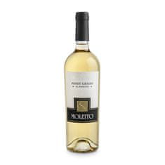 Moletto Pinot Grigio DOC Venezia Moletto 2022, 0,75l, 12% alk.