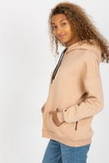 RUE PARIS Dámská mikina Model AP-BL-AP-3002.20 Beige - Rue Paris l