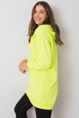 Ex moda Dámská mikina Model EM-BL-ES-21-528.12X Fluo Yellow - Ex Moda s