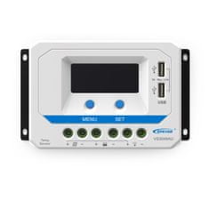 EPever PWM solární regulátor VS1024AU 50VDC/10A - 12/24V