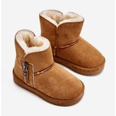 Dětské zateplené sněhule Camel Catellie Slip-On velikost 28