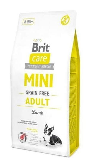 Brit Mini Grain-Free Adult Lamb 7 kg hypoalergenní granule bez obilovin pro dospělé psy miniaturních plemen s jehněčím masem