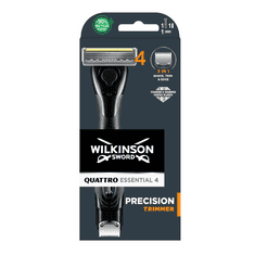 Wilkinson Sword Holící strojek Wilkinson Quattro Titanium Precision Carbon