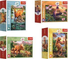 Trefl TREFL Displej Puzzle Úžasní dinosauři 54 dílků (40 ks)