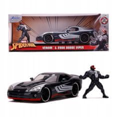 Jada Toys Akční figurka Marvel Car Venom 2008 Dodge Viper