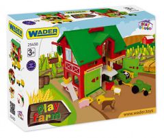Wader Domeček Farma stáj 40x35cm v krabici 59x40x15cm Wader