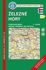 KČT 45 Železné hory 1:50 000/turistická mapa