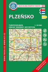 KČT 31 Plzeňsko 1:50 000/turistická mapa