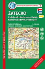 KČT 7 Žatecko 1:50 000 / turistická mapa