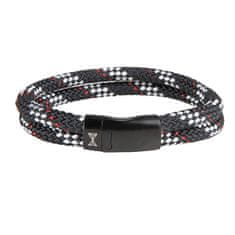 AZE JEWELS Dvojitý textilní náramek Halyard Marine AZ-BT002-A (Rozměr 21 cm - L)