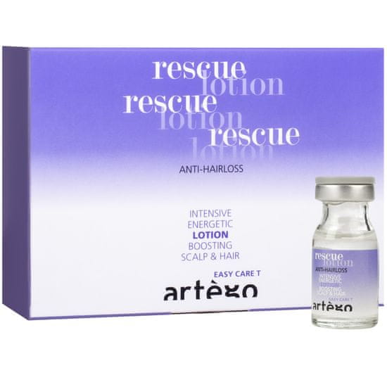 Artego Easy Care T Rescue Ampules - posilující ampule zabraňující vypadávání vlasů, bez oplachování, 10x8ml