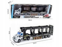 KECJA Náklaďák, transportér, pneumatika, otevřený odtahový vůz 1: 4