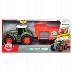 Dickie Farm Tractor Fendt s přívěsem 26cm Bela S