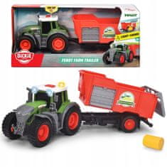 Dickie Farm Tractor Fendt s přívěsem 26cm Bela S