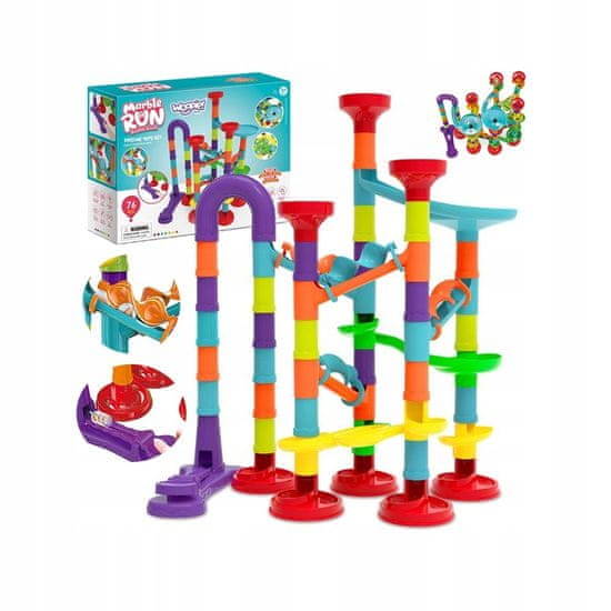 WOOPIE Coulodrom Ball Track Spiral Set 76 ks.