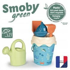 Smoby Green Bucket s příslušenstvím na pískování a povrchovou úpravu