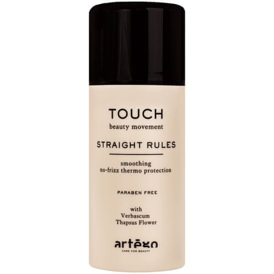 Artego Touch Straight Rules - krém pro narovnání vlasů, poskytuje tepelnou ochranu a hladkost, 100 ml