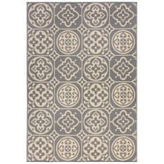 Flair Rugs Kusový koberec Florence Alfresco Tile Grey 160x230 cm