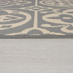 Flair Rugs Kusový koberec Florence Alfresco Tile Grey 160x230 cm