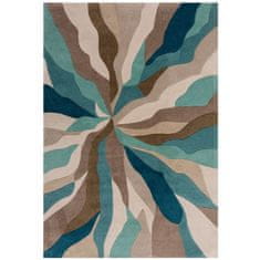 Flair Rugs Kusový koberec Zest Infinite Splinter Teal 160x230 cm