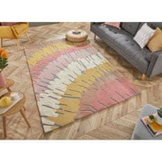 Flair Rugs Kusový koberec Zest Woodgrain Terracotta 120x170 cm