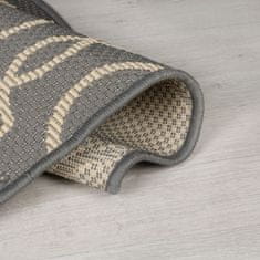 Flair Rugs Kusový koberec Florence Alfresco Milan Anthracite/Beige kruh 160x160 (průměr) kruh cm