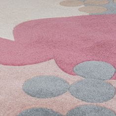 Flair Rugs Kusový koberec Zest Retro Floral Raspberry 120x170 cm