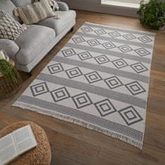 Flair Rugs Kusový koberec Deuce Teo Recycled Rug Monochrome 160x230 cm