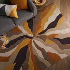 Flair Rugs Kusový koberec Zest Infinite Splinter Ochre 120x170 cm