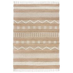 Flair Rugs Kusový koberec Jubilant Medina Jute Natural/Ivory 120x170 cm