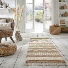 Flair Rugs Kusový koberec Jubilant Medina Jute Natural/Ivory 120x170 cm