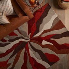 Flair Rugs Kusový koberec Zest Infinite Splinter Orange 160x230 cm