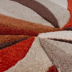 Flair Rugs Kusový koberec Zest Infinite Splinter Orange 160x230 cm