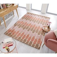 Flair Rugs Kusový koberec Radiance Fossil Terracotta 120x170 cm