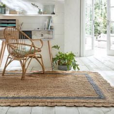 Flair Rugs Kusový koberec Grace Jute Natural/Grey 200x290 cm