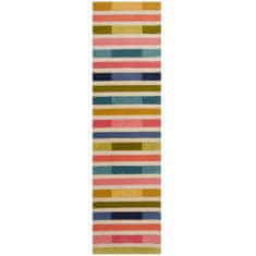 Flair Rugs Ručně všívaný kusový koberec Illusion Piano Pink/Multi 200x290 cm