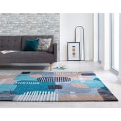 Flair Rugs Kusový koberec Zest Pop Teal 120x170 cm