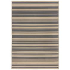 Flair Rugs Kusový koberec Florence Alfresco Stripe Grey 66x230 cm