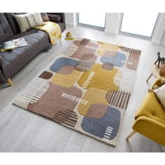 Flair Rugs Kusový koberec Zest Pop Ochre 120x170 cm