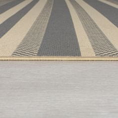 Flair Rugs Kusový koberec Florence Alfresco Stripe Grey 66x230 cm