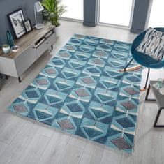 Flair Rugs Kusový koberec Zest Kodiac Blue 160x230 cm