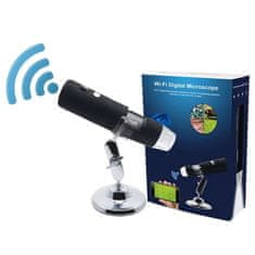 W-STAR W-Star Digitální mikroskop WIFI MW1000S, HD 1000x, přísvit stojan černá iOS Win, Inskam