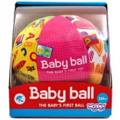 WOOPIE Soft Sensory Ball Mrs. Label se stehy