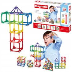 WOOPIE Puzzle magnetických stavebních bloků