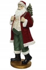 Kaemingk Vánoční figurka Santa Clause stojící 47 cm