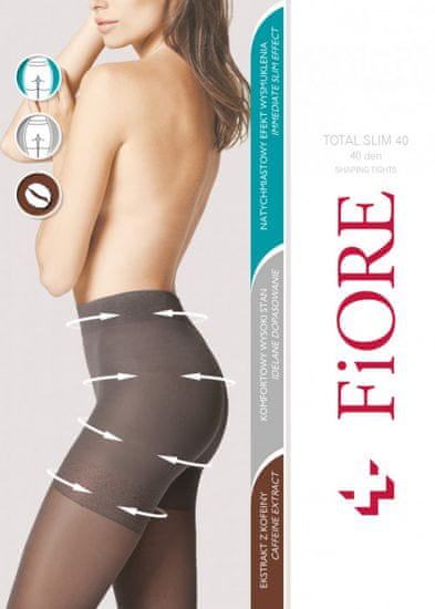 Fiore Punčocháče Total Slim 40 M5207 - Fiore