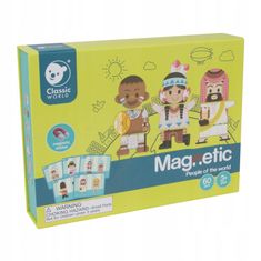 Classic world Puzzle Magnetická tabule Lidé